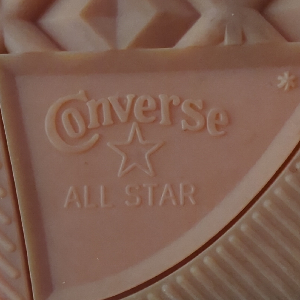 Converse Coral Pink Platform Sneakers - Picture 5 of 6